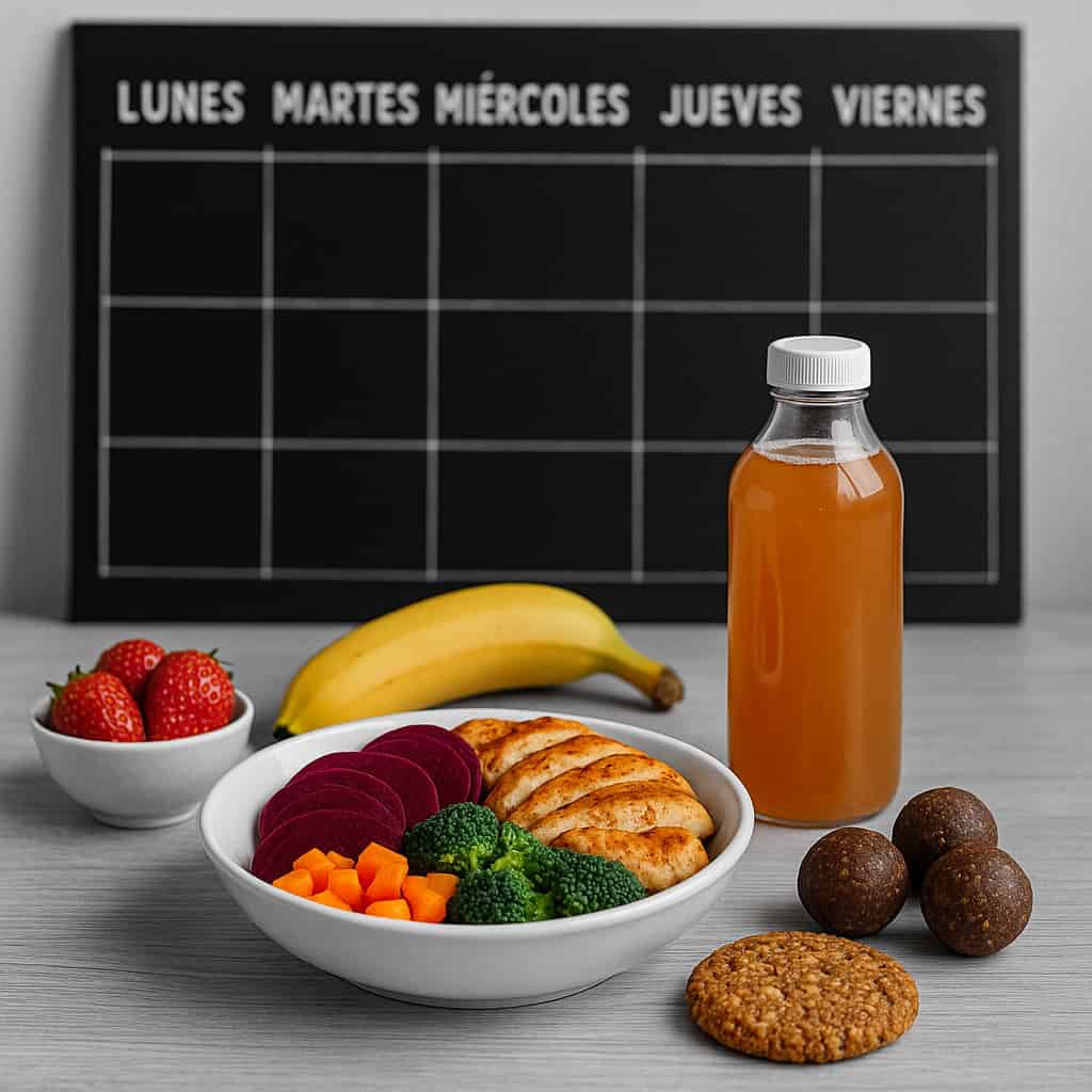 Menú diario Tatanqa con almuerzos y cenas naturales