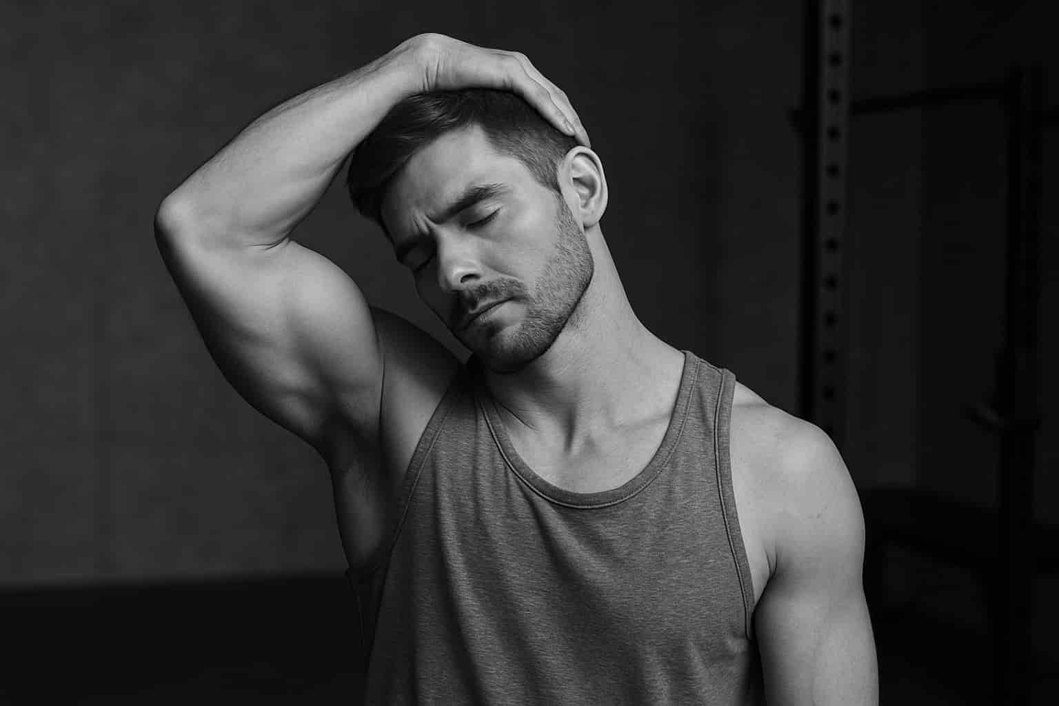 Ejercicio de estiramiento para el cuello